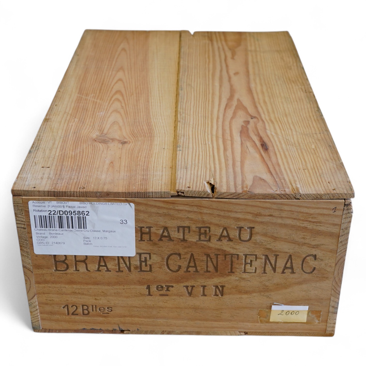 Château Brane-Cantenac, 2000